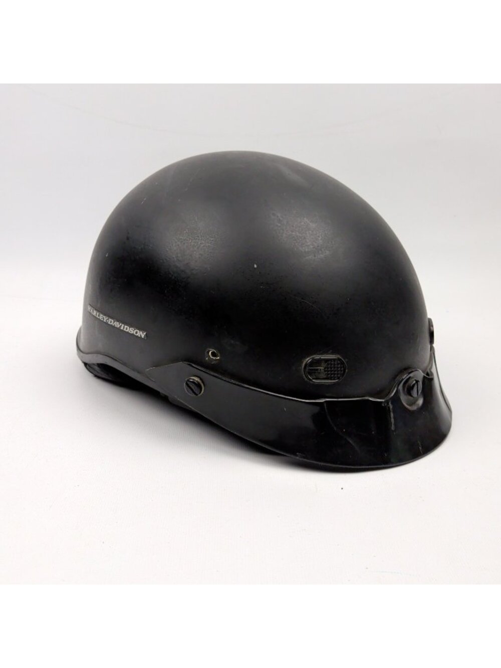 Harley-Davidson Hybrid Ultra Light Sunshield Half Helmet Matte Black Sz MD